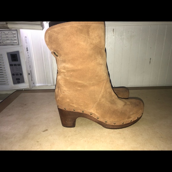 UGG shearling suede booties - Picture 2 of 8